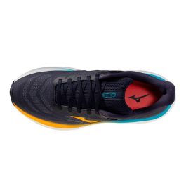 Chaussures de Running pour Adultes Mizuno Wave Sky 9 Bleu foncé L