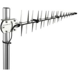 Poynting Antenne directionnelle LPDA-92 A-LPDA-0092-LTE, 11 dBi, 0.698-3.8 GHz, 2 connecteurs SMA mâle, pour montage sur poteau, intérieur/extérieur, IP65