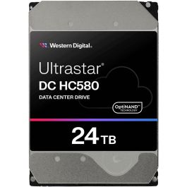 Western Digital Ultrastar DC HC580 - Disque dur interne HDD 24 To, 3.5", SAS, 7200 tr/min, 512 Mo de cache, pour serveur/station de travail