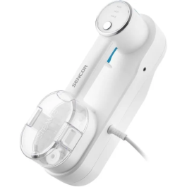 Sencor SSC 6010WH - Balai vapeur multifonction 2 en 1, 1500 W, chauffe 30s, 15 min de vapeur, réservoir 300 ml avec unité portative et accessoires