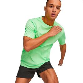 T-shirt à manches courtes homme Puma Run Favorite Vert citron