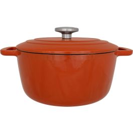 Cosy & Trendy Casserole en fonte émaillée Ø24 cm 4,6 L - Compatible induction, Résistante à la rouille - COS5401110056805