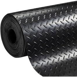 Roll of Anti-Slip Material Exma Noir Caoutchouc 1 x 10 m Diamants