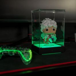 Konix Boîte d'affichage LED pour figurines Compatible Funko Pop / Banpresto Qposket Éclairage RGB Câble USB Référence 3328170302814