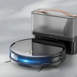 Eziclean I-Bot Z5 Robot Aspirateur Connecté 75 min 2,6Kpa 60-90m² Sol Dur