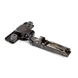 Salice Charnière S200 Ø35 Montage Direct Finition Titane Coudé Droit Ouverture 110°