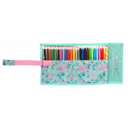 Pochette crayons Vicky Martín Berrocal Mint Paradise Vert 20 x 7 cm