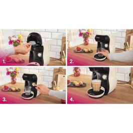Bosch TASSIMO T10 Happy Vanille - Machine à café multi-boissons 1400W avec réservoir 0,7L et nettoyage automatique