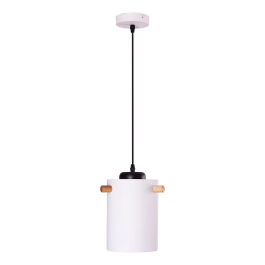 Lampe Suspension Dahlia Métal et Bois SKD-P1011-T