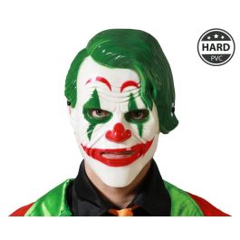 Masque de Clown Terrifiant avec Cheveux Verts et Expression Maléfique - Accessoire de Déguisement pour Halloween et Fêtes Precio: 10.5. SKU: B1KN5FCFW8