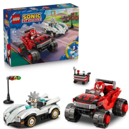LEGO Sonic The Hedgehog 77118 La Voiture de Silver contre le Monster Truck de Knuckles - Kit de Construction avec 2 Minifigurines Precio: 64.476. SKU: B1C2BVWBEX