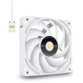 120mm Thermaltake TOUGHFAN EX12 Pro PC Cooling Fan White - Swappable Edition 3 Pack
