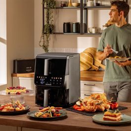 Cecotec Friteuse à Air 10L 2000W Noir Cecofry DuoLevel 10000 DuoSize Window Touch 10 prog