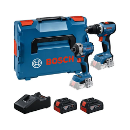 Bosch Professional Combo 18V GSR 18V-65 + GDR 18V-215 + 2 batteries GBA 5,0 Ah + chargeur GAL 18V-40 + L-BOXX - Kit perceuse-visseuse et visseuse à chocs sans fil (0615A50090) Precio: 539.124. SKU: B1ANWCV6DB