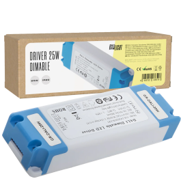 BX3 LIGHT Driver LED CM-24VADDR 24W, régulation DALI, sortie 50-76V DC 300 mA, classe II, source de courant constant pour éclairage LED professionnel Precio: 33.636. SKU: B1AK77QXTR