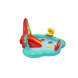 Bestway Piscine Gonflable Aire de Jeux Disney Sirenita 221x193x117cm+2 Ans Jardin 91097
