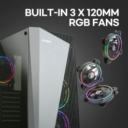 Boîtier ATX semi-tour Zalman S4 Plus Noir