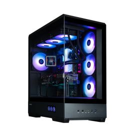 Boîtier ATX semi-tour Zalman P50 DS BLACK Noir