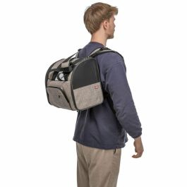 Sac en bandoulière pour animaux de compagnie Trixie Marron Beige 41 × 30 × 21 cm