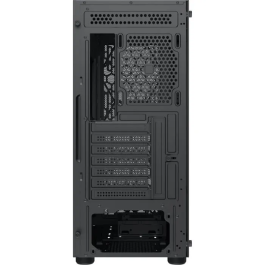 Xigmatek DUO X - Boîtier PC moyen tour format E-ATX - Sans alimentation - Noir - 4 ventilateurs ARGB 120 mm inclus - Panneau latéral en verre trempé - Ports USB 3.0