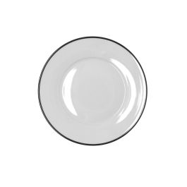 Plato Postre Porcelana Glacial Filo Bidasoa 19 cm