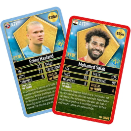 Winning Moves Top Trumps World Football Stars TOP 200 - Jeu de cartes collector - 1+ joueur - 6+