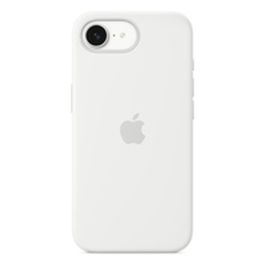 Apple Coque en Silicone pour iPhone 16e, Blanc, MD3P4ZM/A