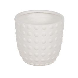 Set de pots de fleurs Blanc 37 x 37 x 35,5 cm (3 Unités)
