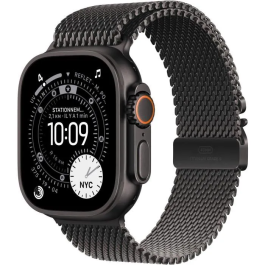 Apple Watch Ultra 3 GPS + Cellular 49 mm Boîtier Titane Noir Correa Milanese Loop Titane Noir Precio: 1079.79. SKU: B1BR257ZZ3