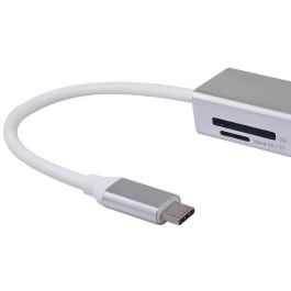 Equip Adapter USB-C -> HDMI.2xUSB3.0.SD 4K30Hz 0.15m sw