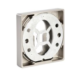 HERRAJES ALK Serrure Zamak Z Carrée 51x51 Nickel Brossé Noir Mat