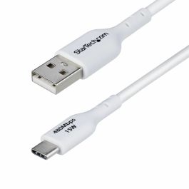 Câble USB Startech USB2AC2MNCWHE Blanc 2 m