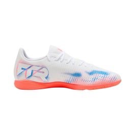 Chaussures de Futsal pour Adultes Puma Future 8 Play I Blanc L