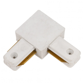 Connecteur 90° Monofasique pour Rail Blanc HO-PL218000A