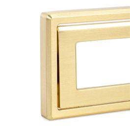 HERRAJES ALK Tirador Zamak Nevara finition Laiton Satiné