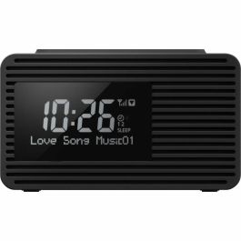 Panasonic RC-D8EG-K Radio-réveil DAB+ avec fonction répétition, Noir