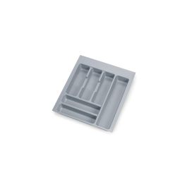 Emuca Range-couverts Optima pour tiroir universel, module 450mm, Plastique, Gris