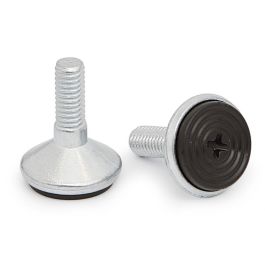 HERRAJES ALK Pied Nivelador Regulable Tako Ø25 H31 M8 Zincado