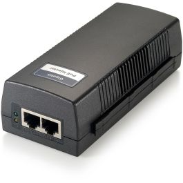 Level One POI-3004 2x FE PoE-Injektor Adapter 30.0W PoE Gigabit Ethernet 100m 52V Noir