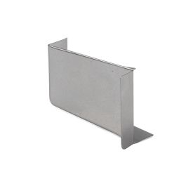 CAMAR Placa Cubresoporte 806 Logo Níquel Y Blanco Mano Izquierda Acabado Níquel Satinado