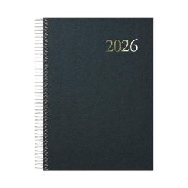 Agenda DOHE SEGOVIA Noir 14 x 20 cm 2026 (20 Unités)