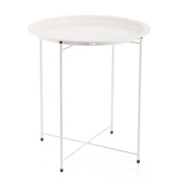 Table d'appoint Vinthera Moa Acier 47 x 50 cm Blanc Métal Precio: 25.5. SKU: B1768GVVG5