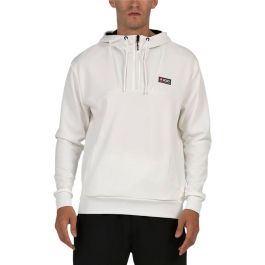 Sweat à capuche homme +8000 Esvein Blanc XS