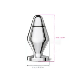 Plug Anal Mystim Little John métallique