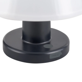 Lampe de Table Solaire 400 Lm 4000K IP54 6V 0.6W Sans Fil Rechargeable Blanc Naturel Autonomie 8H pour Intérieur Extérieur HO-PHL-1901