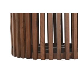 Table de Salle à Manger Home ESPRIT Bois d'acacia Terrazzo 130 x 130 x 76 cm