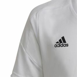 Maillot de Football à Manches Courtes pour Enfants Adidas Con22 Blanc