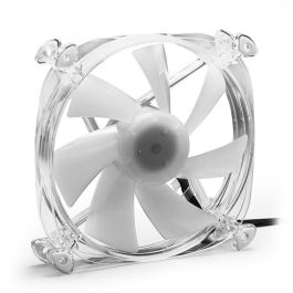 120mm Sharkoon SHARK Disc RGB Fan (transparent, 120 mm)