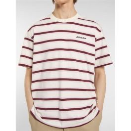 T-shirt à manches courtes homme Dickies York Stripe Ss Blanc 14-16 Ans