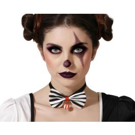 Pajarita Femme Adulte Halloween Blanc et Noir - Accessoire de Déguisement pour Catrina, Vampiresse et Costume Élégant Precio: 10.6899996. SKU: B1394DYW26